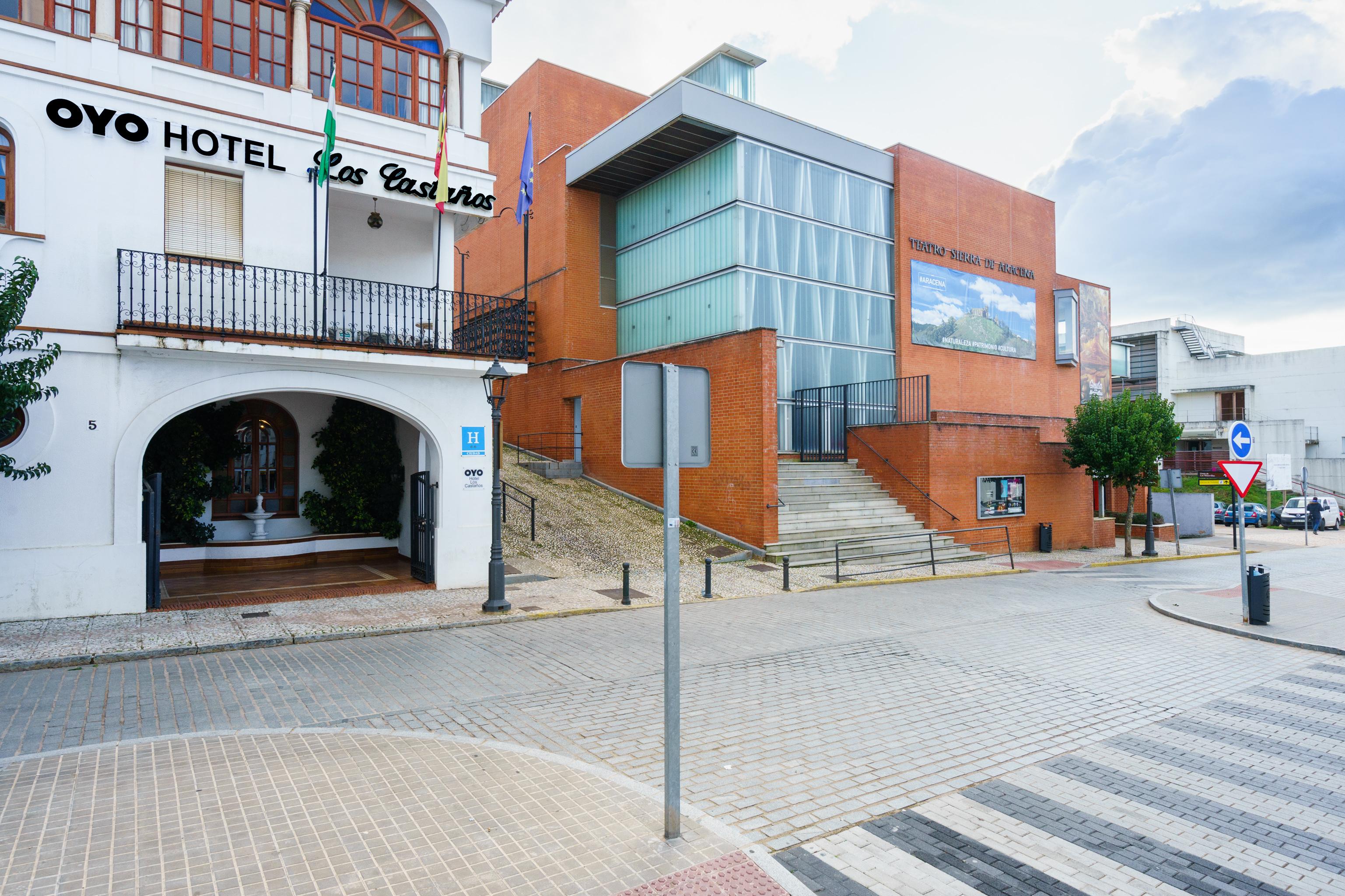 Hotel Los Castaños Aracena Exterior foto